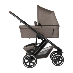 ABC Design Kinderwagen Salsa 5 Air 3-in-1 - Nature | Maxi-Cosi Pebble Autostoel – Nature | Autostoel Adapters
