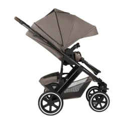 ABC Design Kinderwagen Salsa 5 Air 3-in-1 - Nature | Maxi-Cosi Pebble Autostoel – Nature | Autostoel Adapters