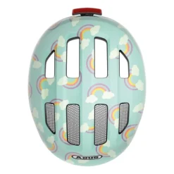 Abus Smiley 3.0 LED Helm Blue Rainbow Mt. M