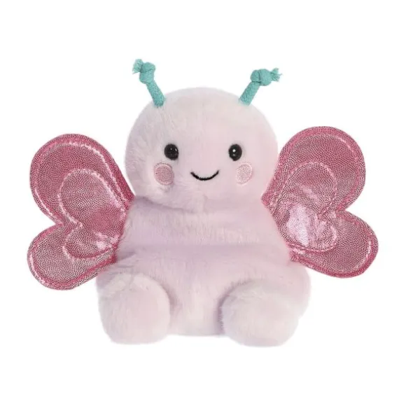 Aurora Palm Pals Vlinder Knuffel – 13 cm