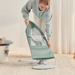 BabyBjörn Balance Soft Jersey Wipstoel Salie / Grijs