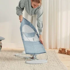 BabyBjörn Balance Soft Wipstoel Mesh Beige / Wit