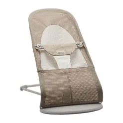 BabyBjörn Bliss Cotton Wipstoel - Zandgrijs