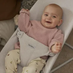BabyBjörn Bliss Wipstoel – Geweven – Mélange Blauw