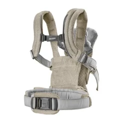 BabyBjörn Harmony Draagzak 3D-Mesh - Grijsbeige