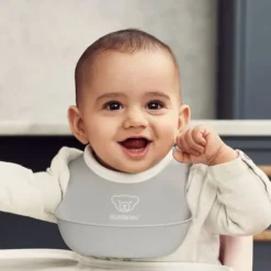 BabyBjörn Slabbenset Grijs
