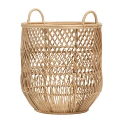 Babypark Exclusief Mand Rond - Klein- Naturel