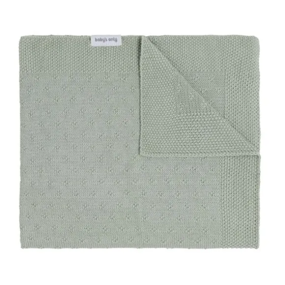 Baby's Only Ledikantdeken Mood - Laurel Green - 100 x 135 cm
