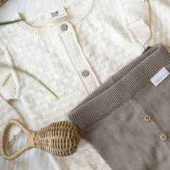Baby's Only Miracle Ruffle Vestje - Mt. 62 - Warm Linen