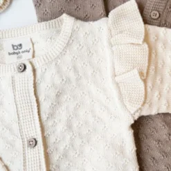 Baby's Only Miracle Ruffle Vestje - Mt. 62 - Warm Linen