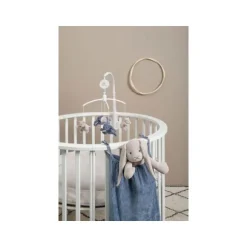 Baby's Only Sense Boxkleed Rond Kiezelgrijs 90 cm