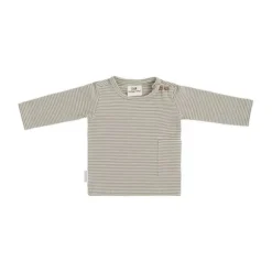 Baby's Only Stripe Truitje - Urban Green - Maat 56