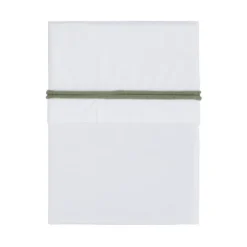 Baby's Only Wieglaken Wit / Urban Green 80 x 100 cm