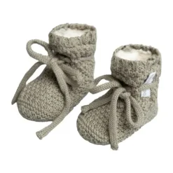 Baby's Only Willow Teddy Slofjes - Urban Green - 0-3 Mnd