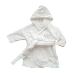 BamBam Bathrobe Silver Mt. 62-68