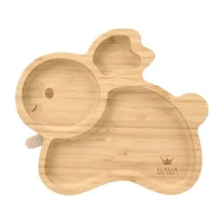 BamBam Kinderbord - Plate Bamboo Rabbit