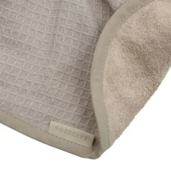 Bamboom Badcape met Washand - Duo Set Waffle - 75x75 cm