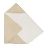 Bamboom Hooded Baby Wrap Blanket - 75x75 cm - Teddy - Sand