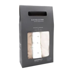 Bamboom Hydrofieldoek - 3 Stuks - 75 x 75 cm - Fishes/Brasilian Sand/Off White