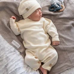 Bamboom Knitted Mutsje Camel