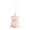 Bamboom Pull & Shake Toy - Rino Pink Powder