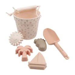 Bamboom Strandset – Emmer, Schep & 4 Vormpjes