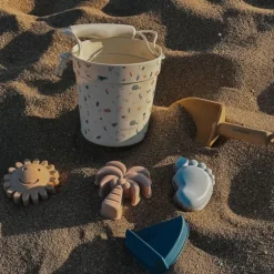 Bamboom Strandset – Emmer, Schep & 4 Vormpjes