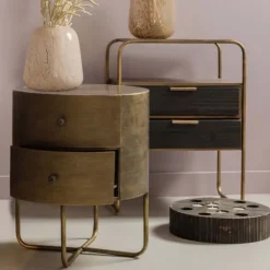 BePureHome Glossy Kastje - Metaal - Antique Brass