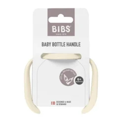 BIBS Fles - Medium Flow - 240 ml - Glas/Latex - Ivory