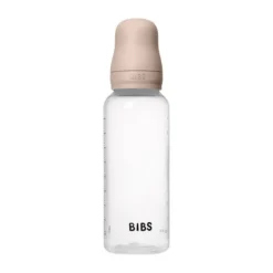 Bibs Fles - Medium Flow - 270 ml - Latex - Baby Blue