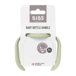 BIBS Fles - Slow Flow - 120 ml - Silicone/Glas - Baby Blue