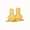 BIBS Flesspeen Rond - Medium Flow - 2 Pack - Latex