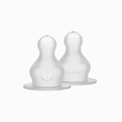 BIBS Flesspeen Rond - Slow Flow - 2 Pack - Silicone