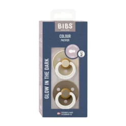 BiBs Glow Fopspeen - 18+ Mnd - Sage / Vanilla