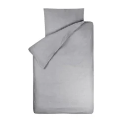 Bink Bedding Bo Dekbedovertrek Grijs 140 x 220 cm