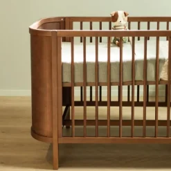 Bopita Baby Heya Ledikant - 60 x 120 cm - Walnut