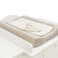 Bopita Babykamer Juliëtte - Off White - Bedbank 70x140 cm + Commode