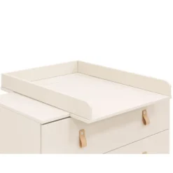 Bopita Babykamer Lines - Dune / Naturel | Ledikant 60 x 120 cm + Commode