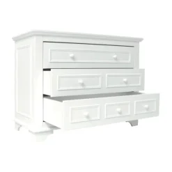 Bopita Charlotte Babykamer Wit | Bed 70 x 140 cm + Commode