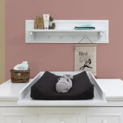 Bopita Charlotte Babykamer Wit | Bed 70 x 140 cm + Commode