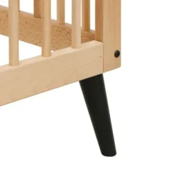 Bopita Fay Bed 60×120 - Naturel/Mat Zwart