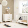 Bopita Fenna Babykamer Wit / Naturel | Bed 70x140 cm + Commode + Kast
