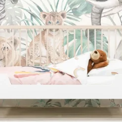 Bopita Indy Babybed Wit / Naturel 60 x 120 cm