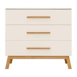 Bopita Kaleo Ledikant - 60 x 120 cm - Dune / Rose Wood
