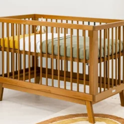 Bopita Kaleo Ledikant - 60 x 120 cm - Dune / Rose Wood