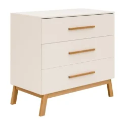 Bopita Kaleo Ledikant - 60 x 120 cm - Dune / Rose Wood
