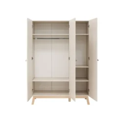 Bopita Kinderkamer Lines - Dune / Naturel | Bed 90 x 200 cm + Bedplankje