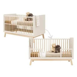 Bopita Lines Ledikant - 70 x 140 cm - Dune / Naturel
