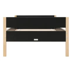 Bopita Lucas Bed - 90 x 200 cm - Zwart / Naturel