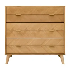 Bopita Manou Babykamer Vintage | Bed 60 x 120 cm + Commode + Kast 2 Deur